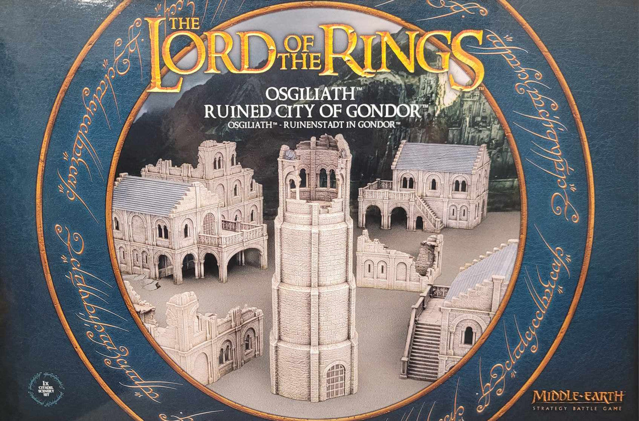 LOTR OSGILIATH RUINED CITY OF GONDOR
