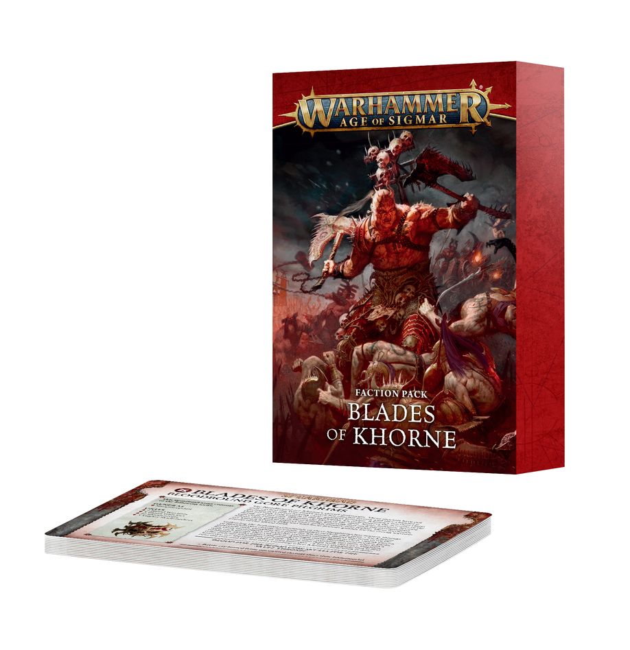 FACTION PACK BLADES OF KHORNE (ENG)