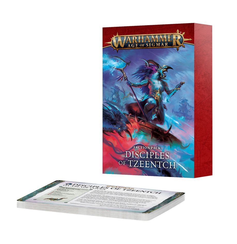 FACTION PACK DISCIPLES OF TZEENTCH ENG