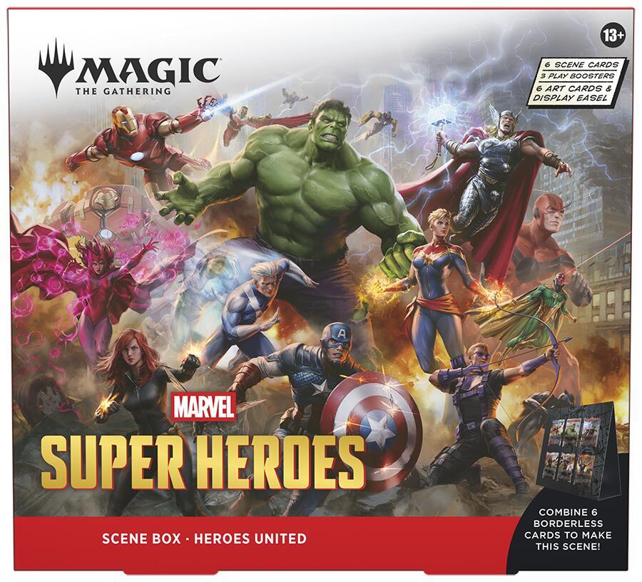 Marvel Super Heroes Scene Box - Heroes United - Marvel Super Heroes