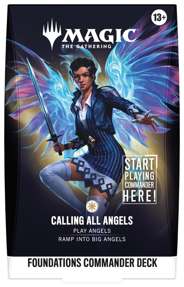 Foundations Commander Deck - Calling All Angels - Commander: Foundations (FDC)
