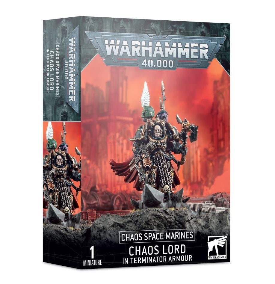 CSM CHAOS LORD IN TERMINATOR ARMOUR