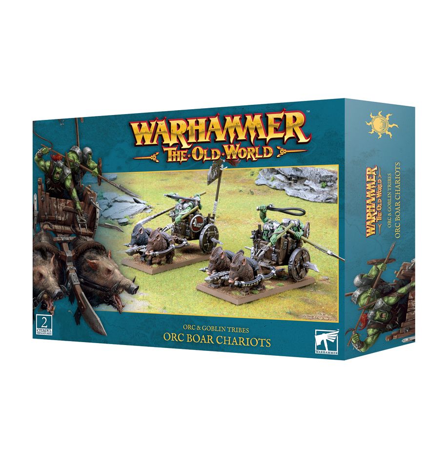 ORC & GOBLIN TRIBES ORC BOAR CHARIOTS