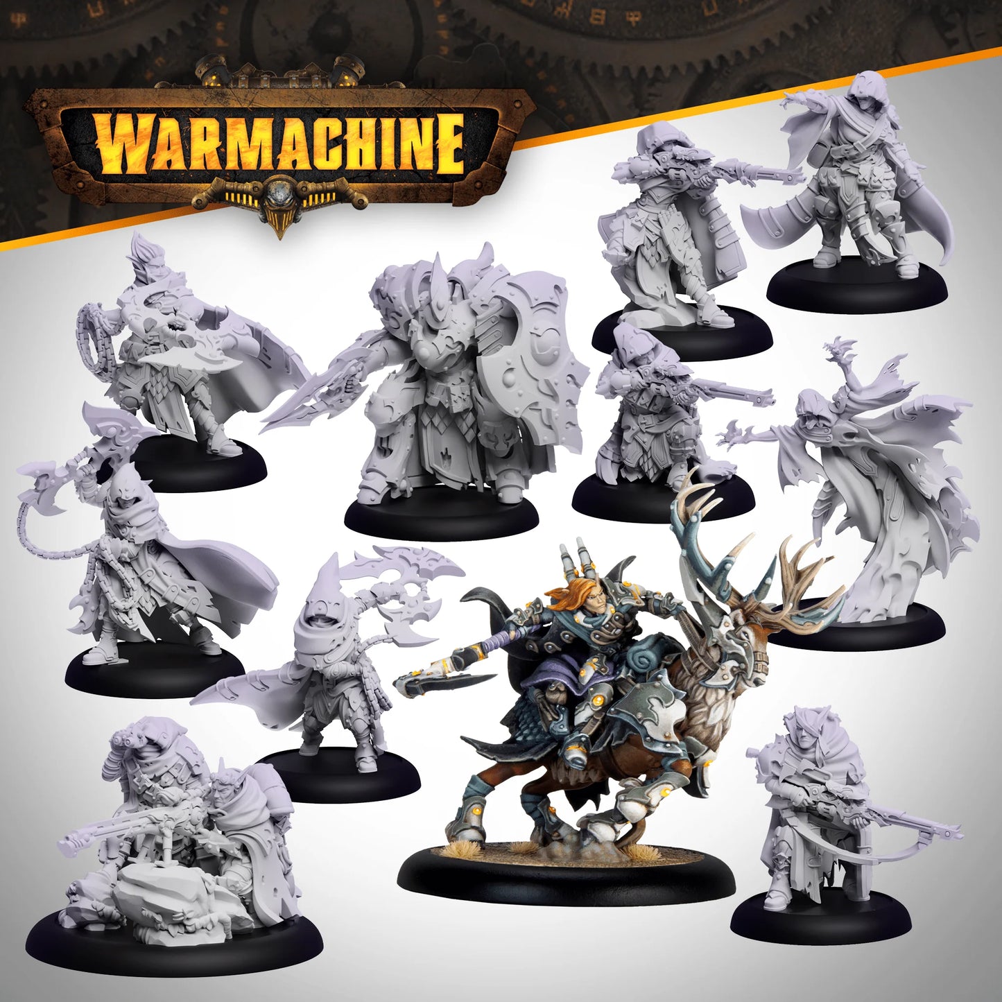 Warmachine: Dusk House Kallyss - Command Cadre