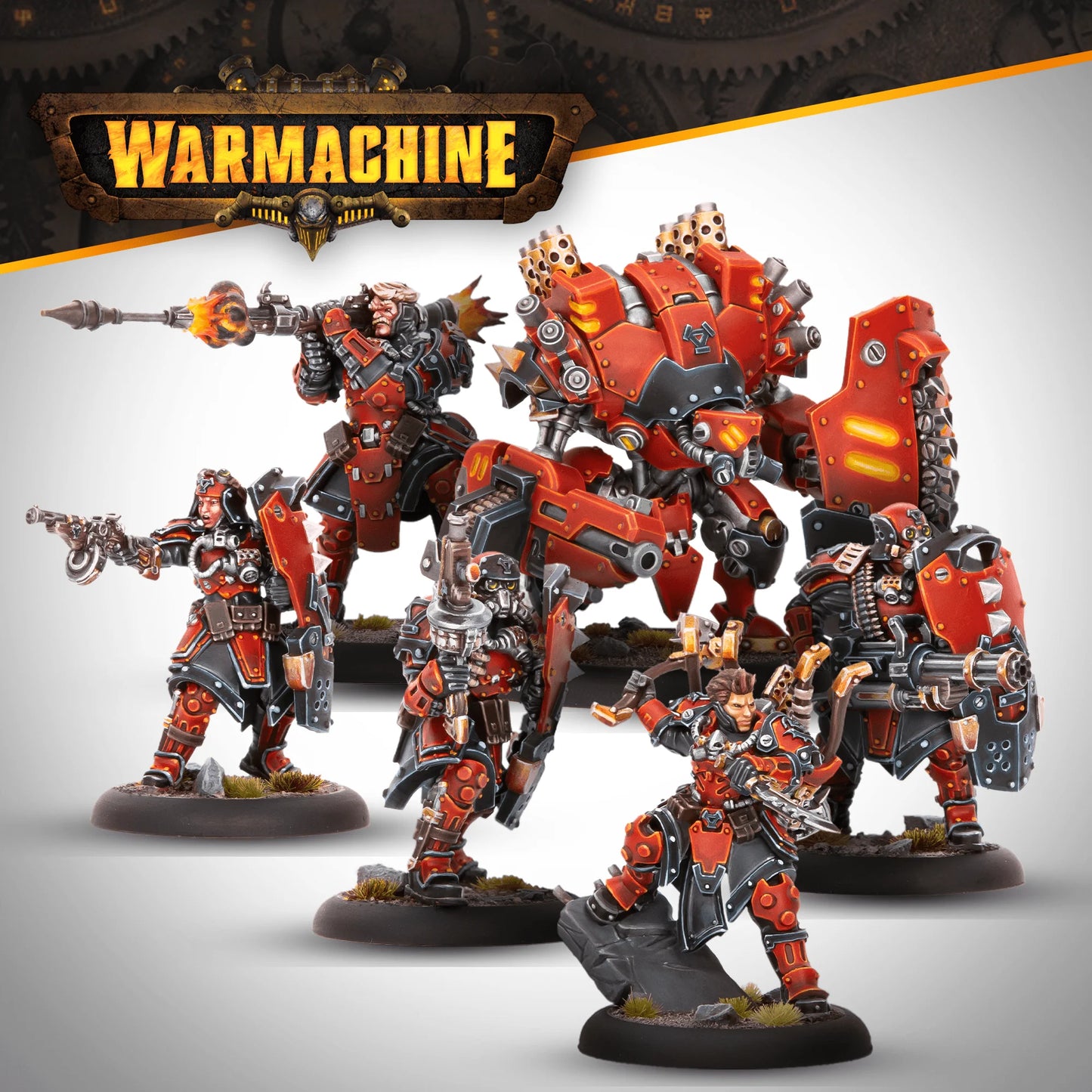 Warmachine: Khador SKS-6 - Command Cadre