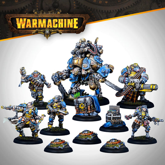 Warmachine: Cygnar Gravediggers - Command Starter Set