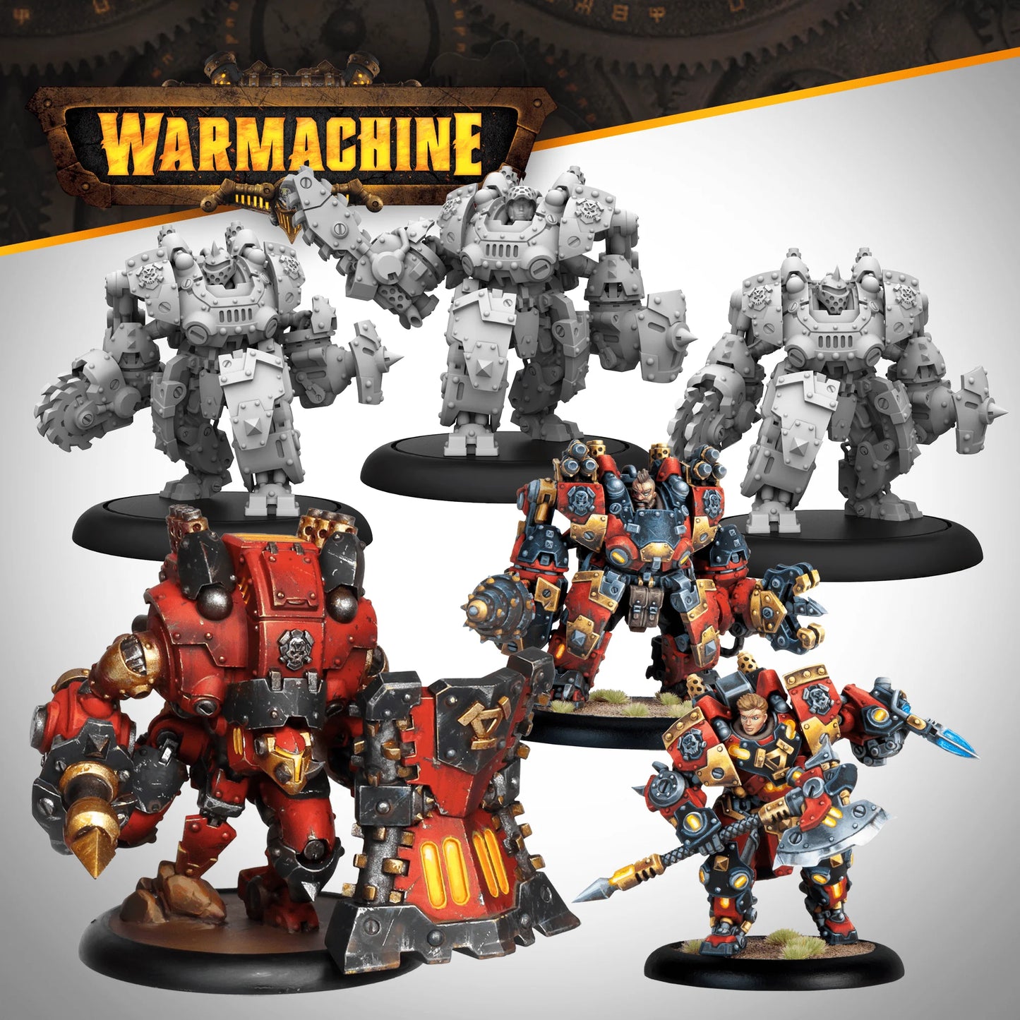 Warmachine: Khador Winter Korps - Command Cadre