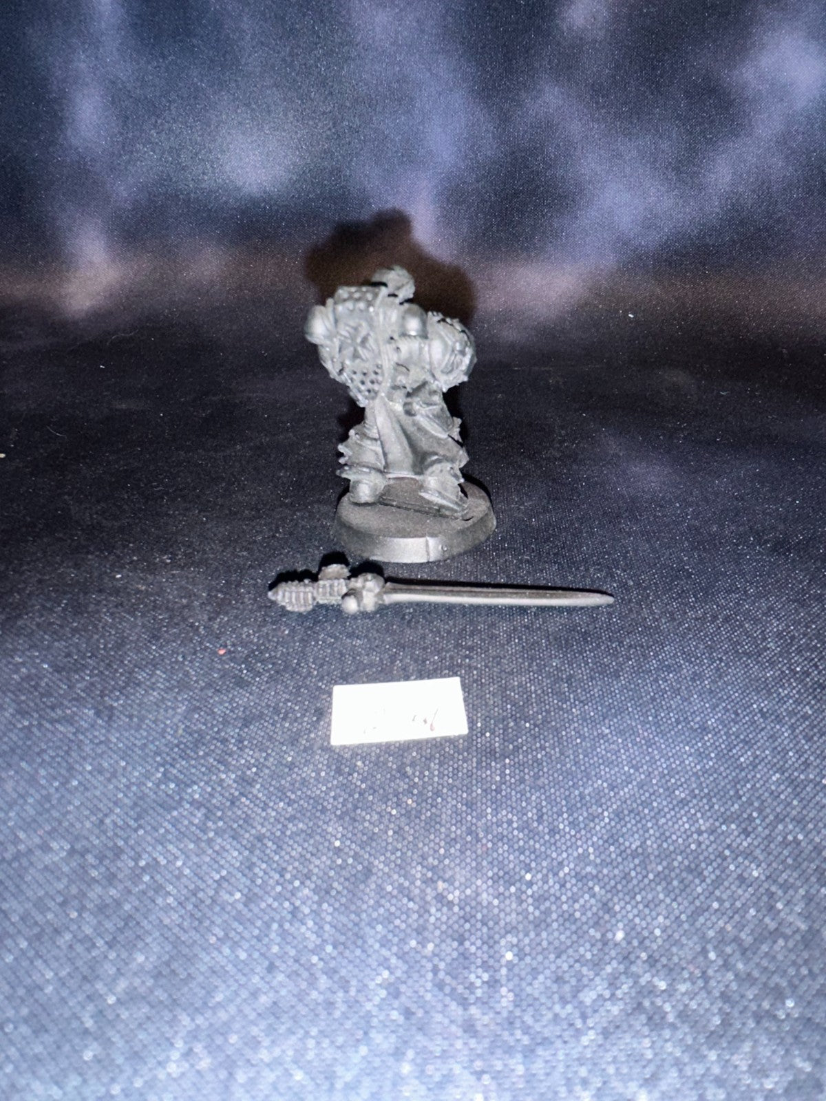 Warhammer 40k OOP Metal Space Marines Black Templars Emperors Champion 2158