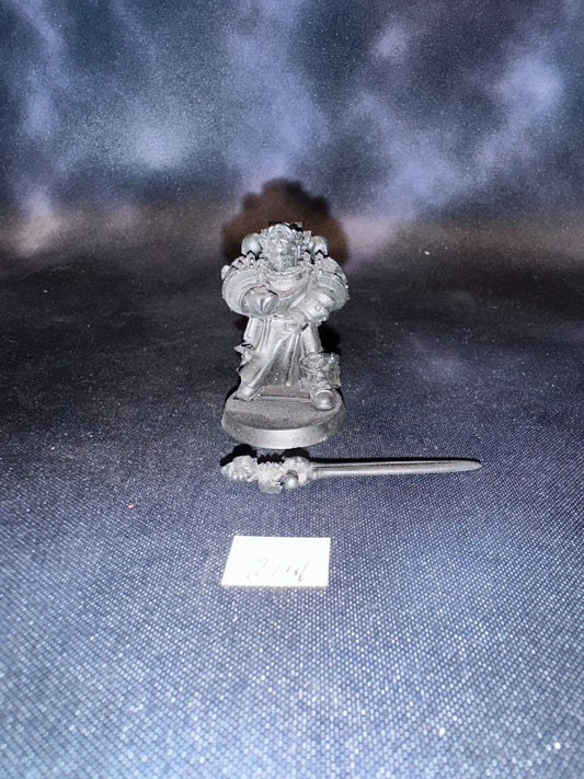 Warhammer 40k OOP Metal Space Marines Black Templars Emperors Champion 2158