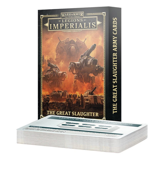 L/I THE GREAT SLAUGHTER ARMY CARDS