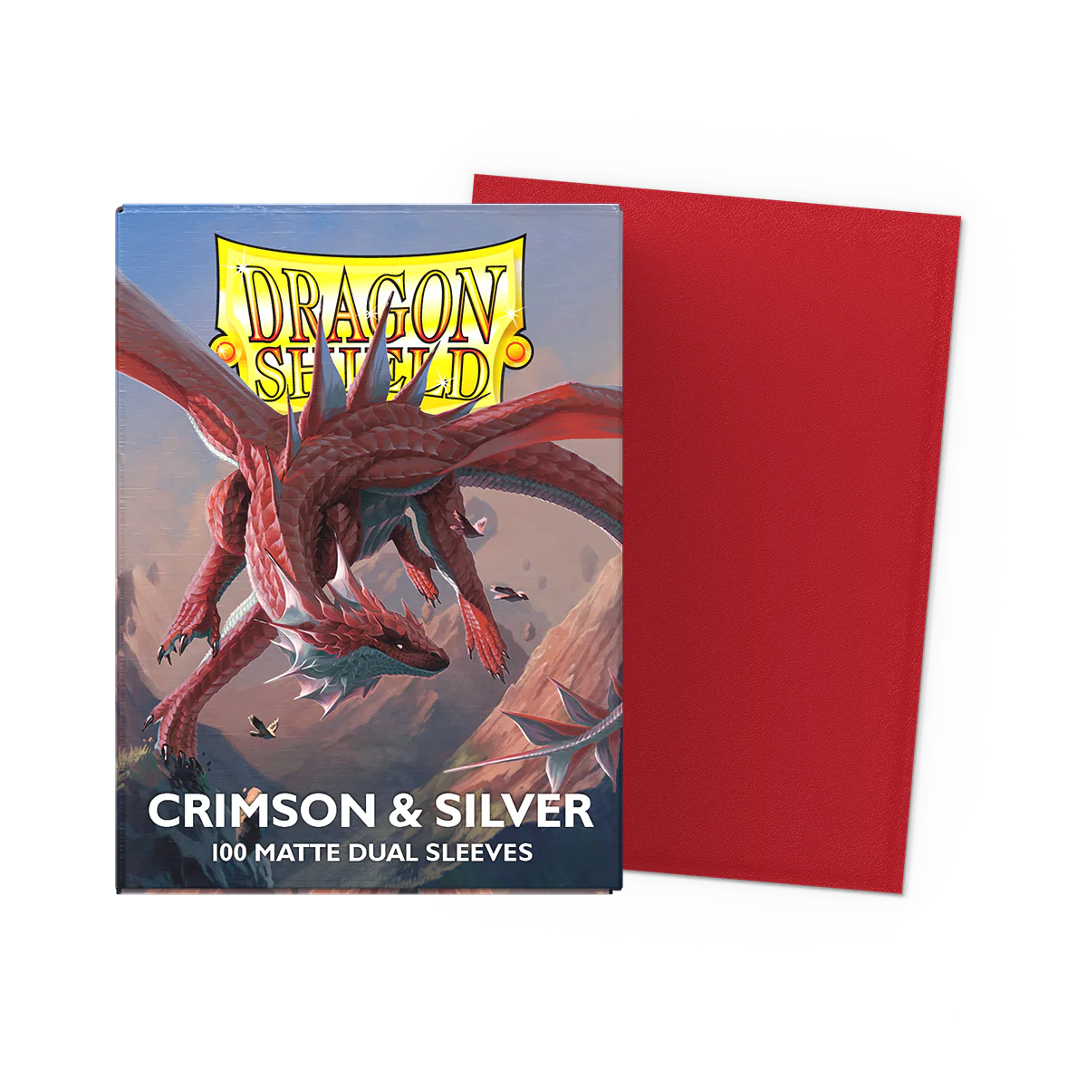 Dragon Shield: Crimson & Silver