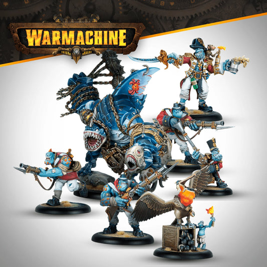 Warmachine: Southern Kriels (Brinebloods) - Command Cadre