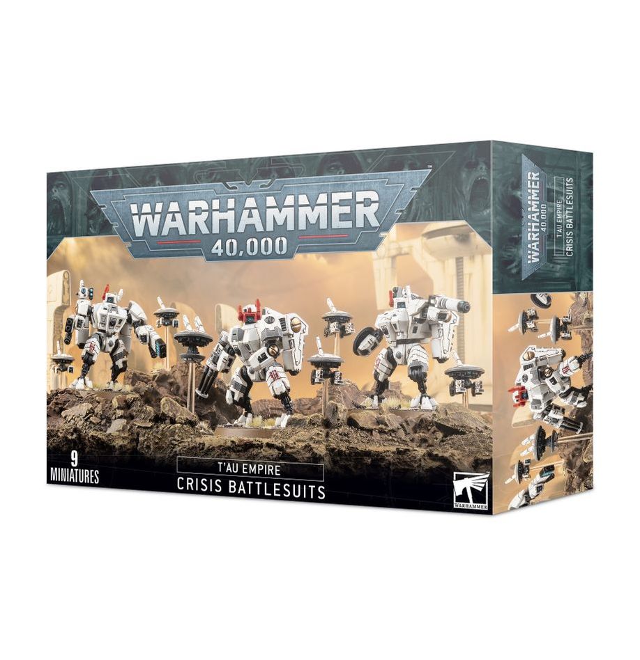 T'AU EMPIRE CRISIS BATTLESUITS