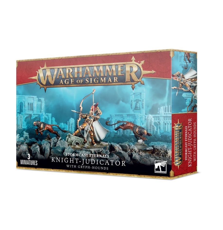 S/E KNIGHT-JUDICATOR WITH GRYPH-HOUNDS