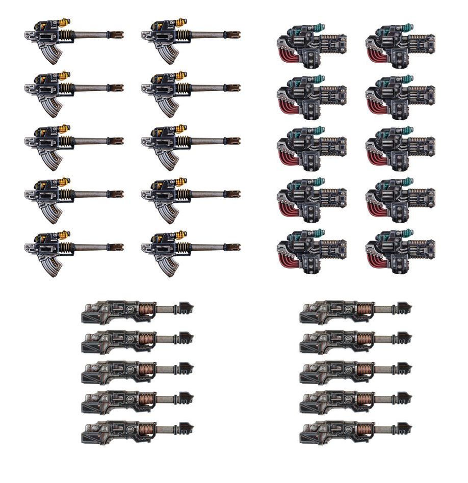 L/ASTARTES VOLKITE CULVERINS+LASCANNONS