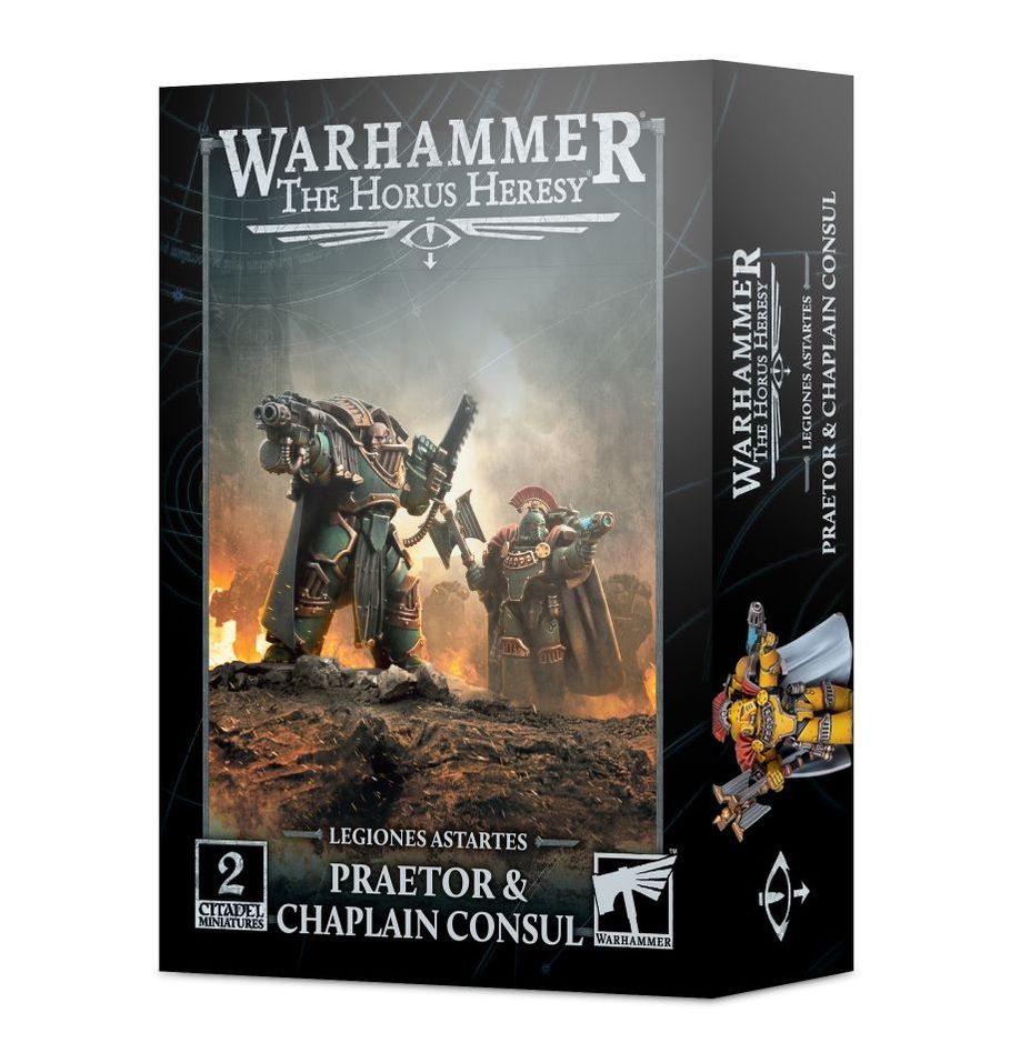 L/ASTARTES PRAETOR & CHAPLAIN CONSUL