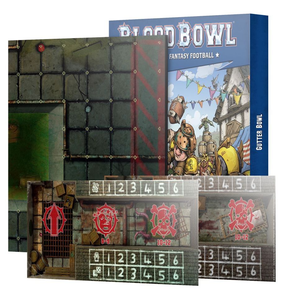 BLOOD BOWL GUTTERBOWL PITCH & RULES