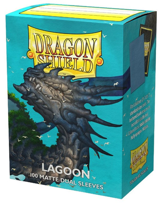 Dragon Shield Sleeves: Standard Matte Dual - Lagoon 100CT