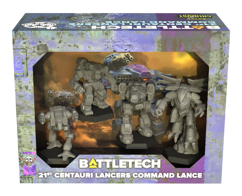 BattleTech: 21st Centauri Lancers Command Lance Force Pack