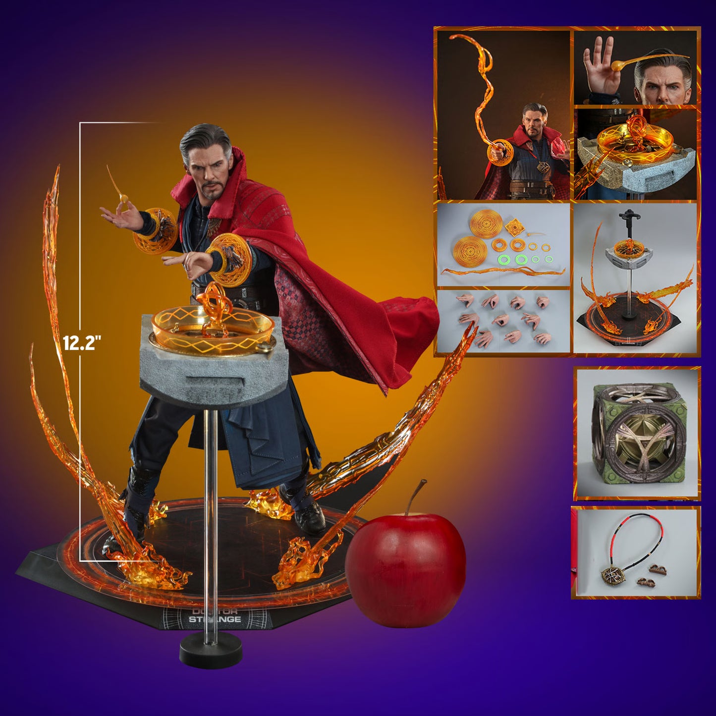 Doctor Strange Sixth Scale Collectible Figure - Spider-Man: No Way Home - Marvel (Hot Toys)