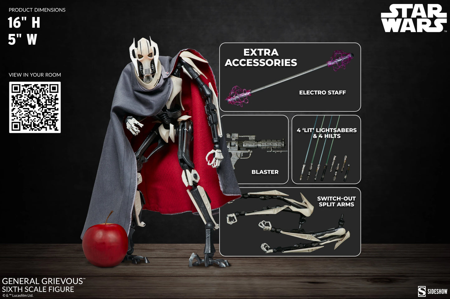 General Grievous Sixth Scale