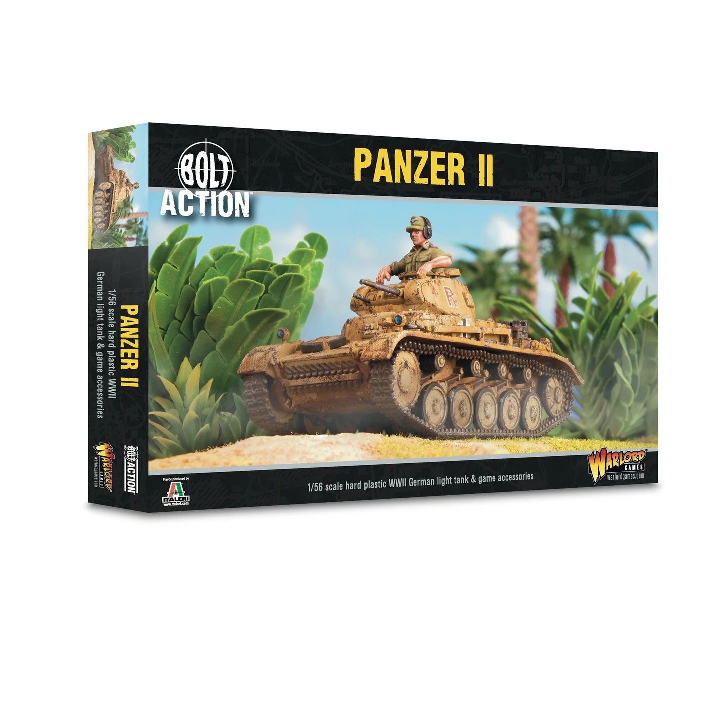 BOLT ACTION: PANZER II (ITALERI PLASTIC)