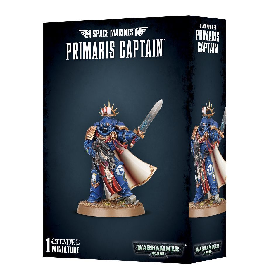 Games Workshop Warhammer 40K Space Marines Primaris Captain Customized 0580