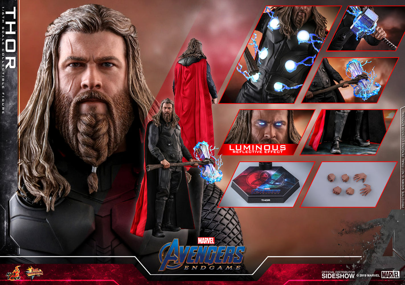 Thor Sixth Scale Figure - Avengers: Endgame (Hot Toys)